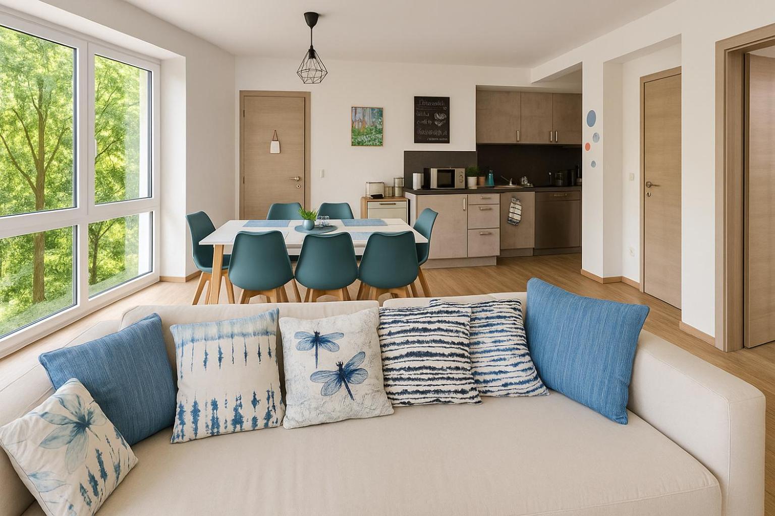 Janea Big Blue House Apartment Reichsfeld Exterior photo